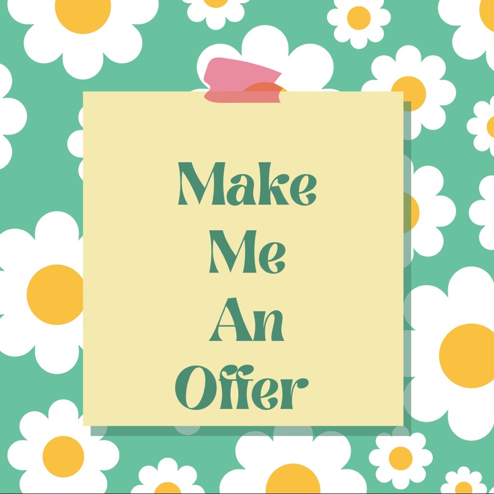 Make me an offer!🌸🌸🌸
